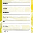 Magnetic Dry Erase Calendar - White Board Planner for Refrigerator _ School Lockers - Fractal 3_03 Magnetic Dry Erase Calendar - White Board Planner for Refrigerator _ School Lockers - Fractal 3_03