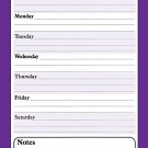 Magnetic Dry Erase Calendar - White Board Planner for Refrigerator _ School Lockers - Purple 3_013 Magnetic Dry Erase Calendar - White Board Planner for Refrigerator _ School Lockers - Purple 3_013