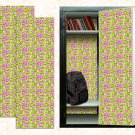 Magnetic Locker Wallpaper - Pack of 2 Rolls - (Flowers) (vg 015)
