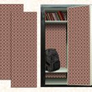 Magnetic Locker Wallpaper - Pack of 2 Rolls (Geometric) (vg 010)