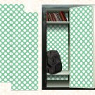 Magnetic Locker Wallpaper - Pack of 2 Rolls (Polka Dot) (vg 002)