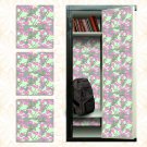 Magnetic Locker Wallpaper - Pack of 3 Sheets - (Flowers) (vg 031)