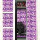Magnetic Locker Wallpaper (Full sheet Magnetic) - (Flowers) - Pack of 3 Sheets (vb068)