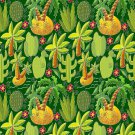 Magnetic Locker Wallpaper (Full sheet Magnetic) - (Tropical leaves) - Pack of 3 Sheets (vb052)