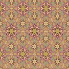 Magnetic Locker Wallpaper (Full Sheet Magnetic) - Pack of 3 Sheets - Geometric Pattern  (vb049)