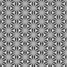Magnetic Locker Wallpaper (Full Sheet Magnetic) - Pack of 3 Sheets - Geometric Pattern (vb034)