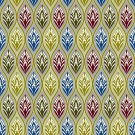 Magnetic Locker Wallpaper (Full Sheet Magnetic) - Pack of 3 Sheets - Geometric Pattern (vb039)