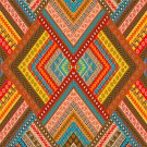 Magnetic Locker Wallpaper (Full Sheet Magnetic) - Pack of 3 Sheets - Geometric Pattern (vb040)