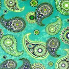 Magnetic Locker Wallpaper (Full Sheet Magnetic) - Paisley Design - Pack of 3 Sheets - v8c