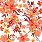 Magnetic School Locker Wallpaper (Full Sheet Magnetic) - Flowers - Pack of 3 Sheets - vr22