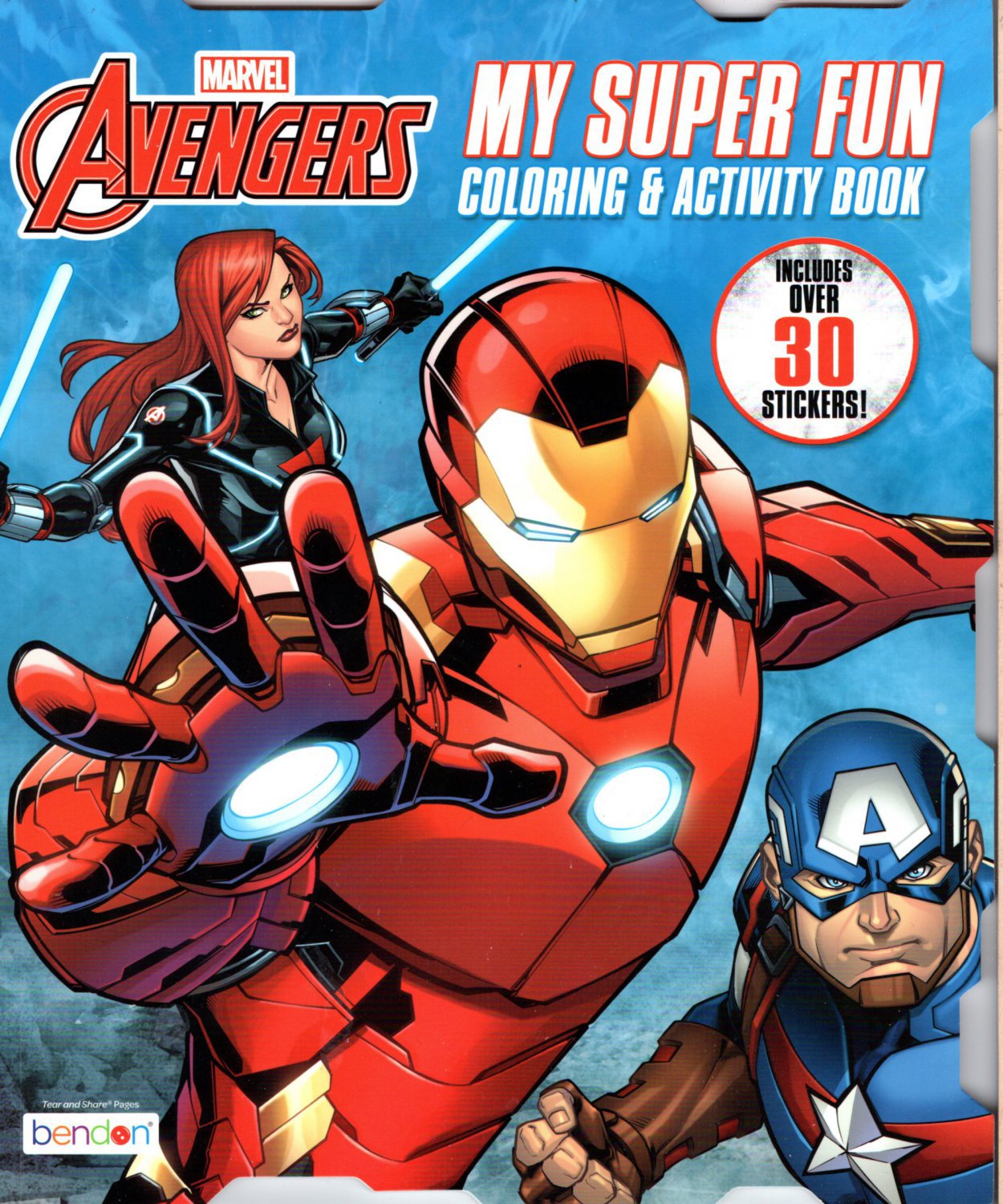 Marvel Avengers - My super Fun - Coloring & Activity Book Includes Over 30 Stickers