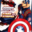 Marvel Avengers - Stars and Stripes - Jumbo Coloring & Activity Book Marvel Avengers - Stars and Stripes - Jumbo Coloring & Activity Book