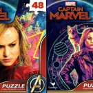 Marvel Captain Marvel - 48 Pieces Jigsaw Puzzle - v1 (Set of 2)