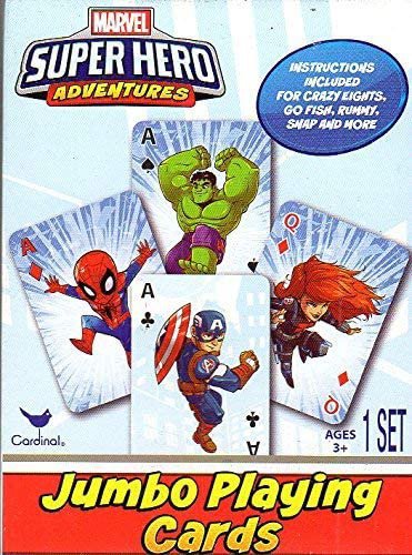 Marvel Super Hero Adventures - Jumbo Playing Cards