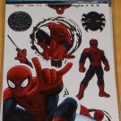Marvel Ultimate Spider-Man Temporary Tattoos - 10 Metallic Spiderman Temporary Tattoos