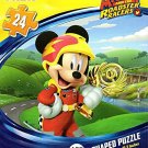 Mickey and the Roadster Racers 24 Piece Shaped Puzzle