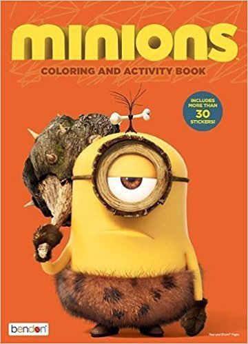 Minions Coloring & Activity Book (Includes More Than 30 Stickers)