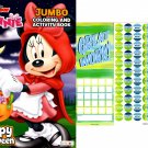 Minnie - Happy Halloween - Halloween Jumbo Coloring & Activity Book + Award Stickers Minnie - Happy Halloween - Halloween Jumbo Coloring & Activity Book + Award Stickers