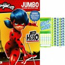 Miraculous - I am My Own Hero - Jumbo Coloring & Activity Book + Award Stickers and Charts
