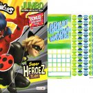 Miraculous - Super Heroes Team - Jumbo Coloring & Activity Book + Award Stickers Miraculous - Super Heroes Team - Jumbo Coloring & Activity Book + Award Stickers