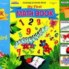My First Book - Words, Math, Picture Dictionary - Coloring & Activity Books (Set of 3 Books) My First Book - Words, Math, Picture Dictionary - Coloring & Activity Books (Set of 3 Books)