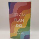 NB 2024-2025 Dream Plan Do 2 Year Planner Mini Pocket Sized Organizer Rainbow Lovers