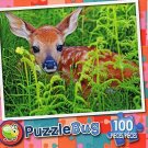 Newborn Whitetail Fawn - PuzzleBug - 100 Piece Jigsaw Puzzle