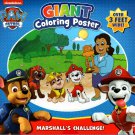 Nickelodeon Paw Patrol - Giant Coloring Poster - Marshall's Challenge! - over 3 Feet Wide