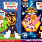 Nickelodeon Paw Patrol - Sticker by Number Activity Book Over 140 + 100 Stickers (Set of 2 Books) v3