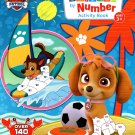 Nickelodeon Paw Patrol - Sticker by Number Activity Book Over 140 Stickers v2