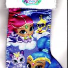 Nickelodeon Shimmer & Shine - 18_ Full Printed Satin Christmas Stocking with Plush Cuff - v3