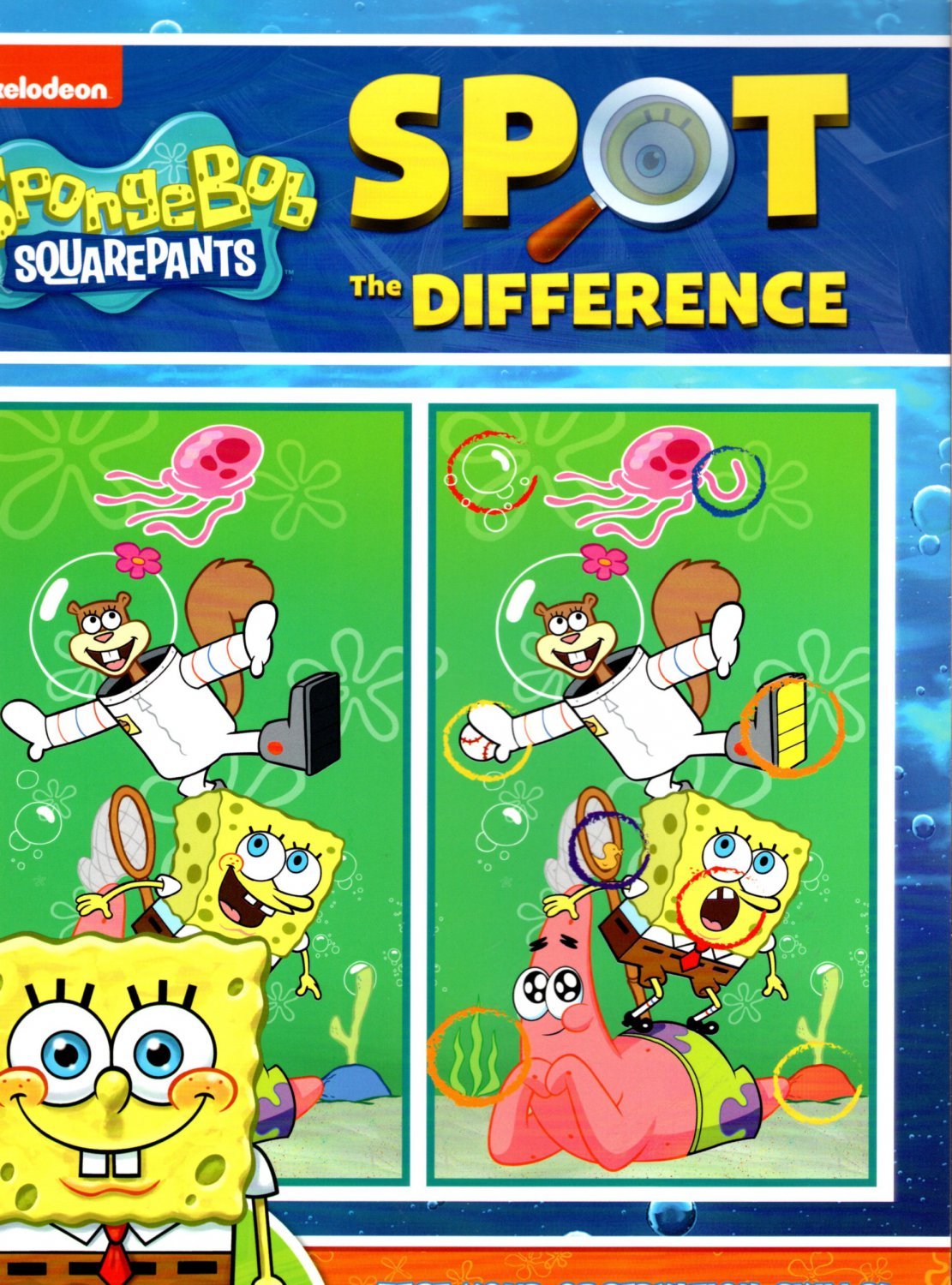 Nickelodeon SpongeBob Squarepants - Spot the Difference - Test Your Observation Skills!