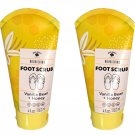Nourishing Foot Scrub - Vanilla Bean & Honey 4fl oz. 118.2ml (Set of 2 Pack)