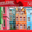 Old Houses in Fener District, Istanbul, Turkey - 500 Pieces Deluxe Jigsaw Puzzle