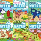 Paint with Water - Sea Life, Kittens, Jungle, Forest, Safari, Puppies Books Set