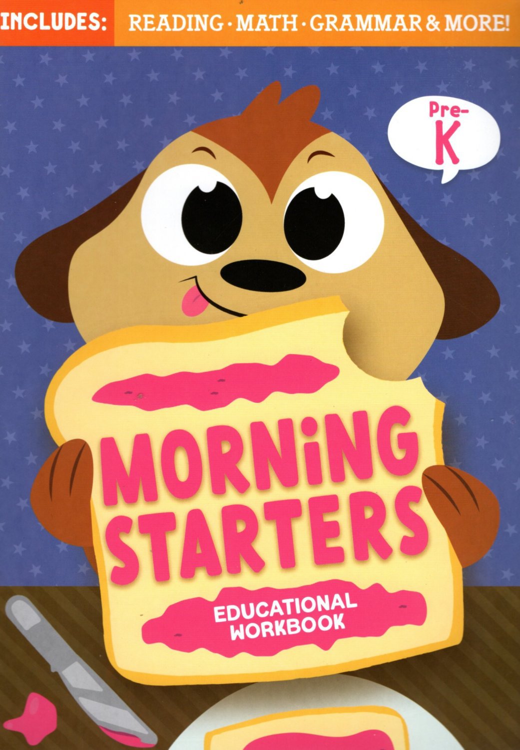 PRE-K - Includes_ Reading - Math - Grammars & More - Morning Starters Educational Workbooks - v14