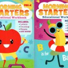 PRE-K & Kindergarten - Morning Starters Educational Workbooks (Set of 2 Books) - v20 PRE-K & Kindergarten - Morning Starters Educational Workbooks (Set of 2 Books) - v20