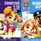 Pre-K Paw Patrol - Caunting 1-10 & Ready, Set..., Alphabet - Educational Workbooks