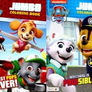 Paw Patrol - Jumbo Coloring & Activity Book - Anything is Paw Sible, Best Pups Ever - (Set of 2) Paw Patrol - Jumbo Coloring & Activity Book - Anything is Paw Sible, Best Pups Ever - (Set of 2)
