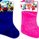 Paw Patrol & Tomas & Friends - Kids Felt Holiday Stocking Home Decor (Set of 2)