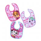 PAW Patrol 3 Count Bibs - Pink