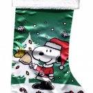 Peanuts - 18_ Full Printed Satin Christmas Stocking with Plush Cuff
