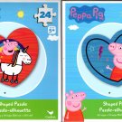 Peepa Pig - 24 Shaped Puzzle - (Set of 2)