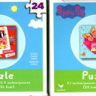 Peppa Pig -  24 Pieces Jigsaw Puzzle - (Set of 2)