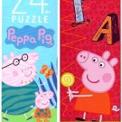 Peppa Pig - 24 Piece Tower Jigsaw Puzzle (Set of 2)
