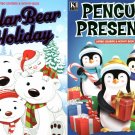 Polar Bear Holiday & Penguin Presents - Christmas Edition Holiday - Jumbo Coloring & Activity Book