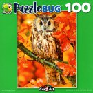 Puzzlebug Owl in Orange Forest - 100 Pieces Jigsaw Puzzle