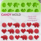 ROSANNA PANSINO by Wilton Nerdy Nummies Silicone Candy Mold, 42-Cavity ROSANNA PANSINO by Wilton Nerdy Nummies Silicone Candy Mold, 42-Cavity
