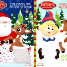 Rudolph the Red-Nosed Reindeer - Christmas Activity Book - Guide My Sleigh & Couple of Misfits Set