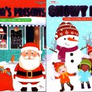 Santa`s Presents and Snowy Day - Christmas Holiday - Jumbo Coloring & Activity Book (Set of 2) Santa`s Presents and Snowy Day - Christmas Holiday - Jumbo Coloring & Activity Book (Set of 2)